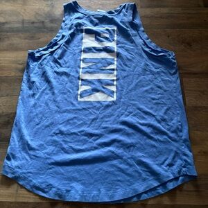 PINK Victoria's Secret Blue Tank Top